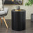 Cole And Grey Wood Handmade Ribbed Side End Accent Table With Slatted Base-2142445167