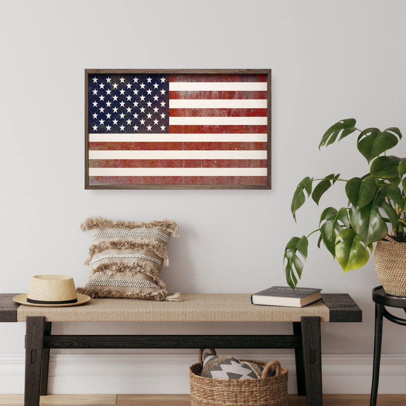 Drapeau des États-Unis, H 5 po x l 8 po