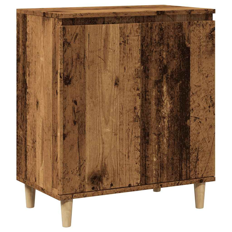 Alderson Rectangle Accent Cabinet, Old Wood