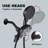 High Pressure 3-Way Rainfall Combo, Luxurious Rain Showerhead And Hand Held Shower Separately Or Together,  Comes With Shower Hose, Shower Arm