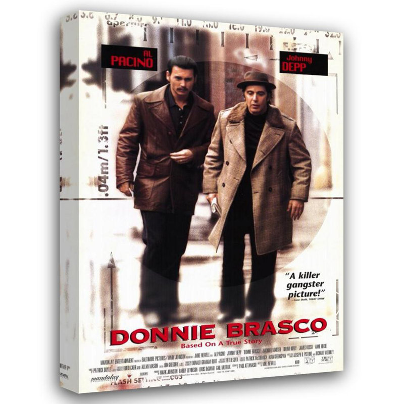 Donnie Brasco, 48" H x 33" W