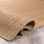 Tapis tissé plat intérieur / extérieur en jute naturel / extérieur Border-1331785616-1331785609