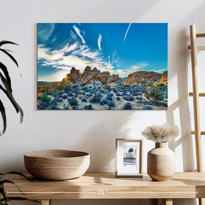 Nicci Joshua Tree Park Rock Formations, 16'' H x 24'' W