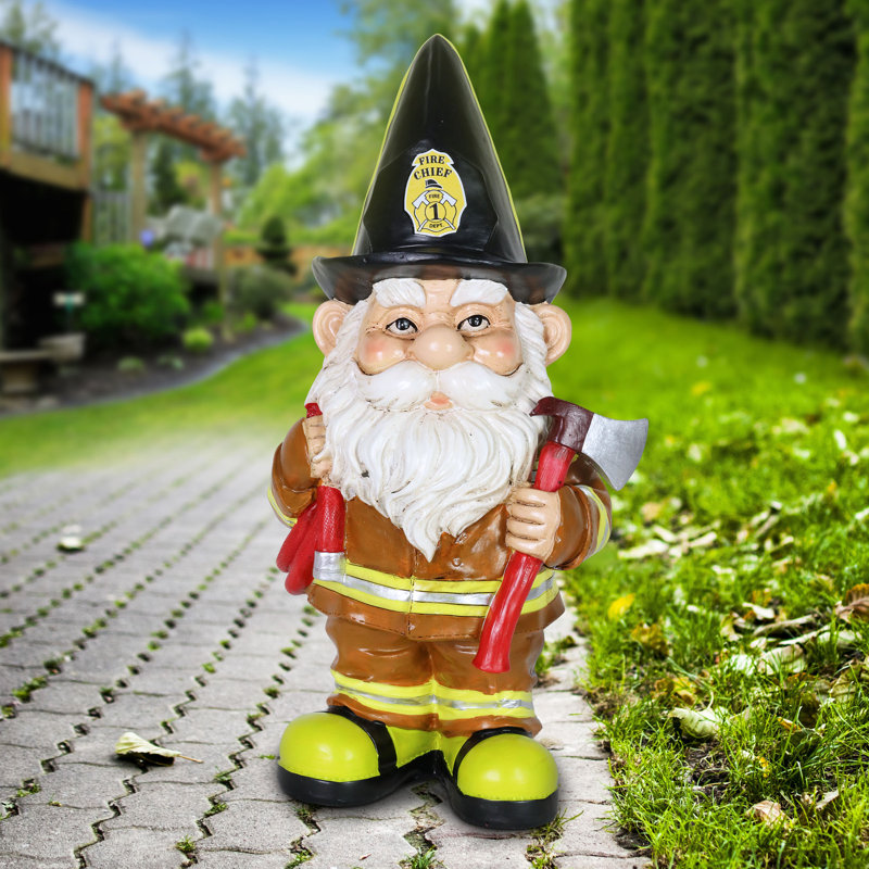 Delisia Gnomes Resin Garden Statue