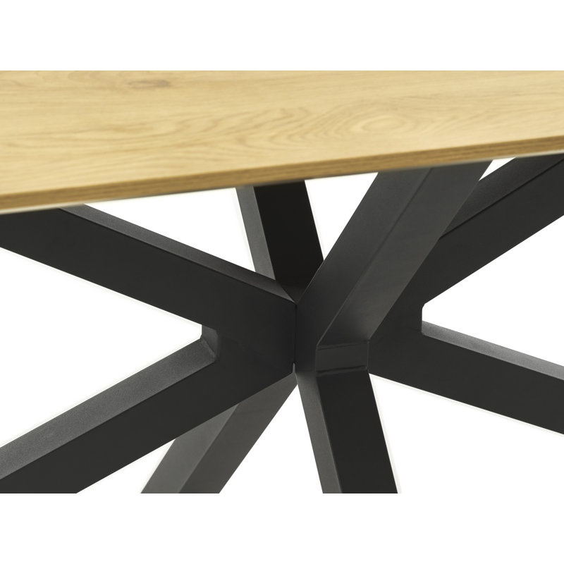 Teitur Oak Dining Table, 75cm H x 160cm W x 90cm D