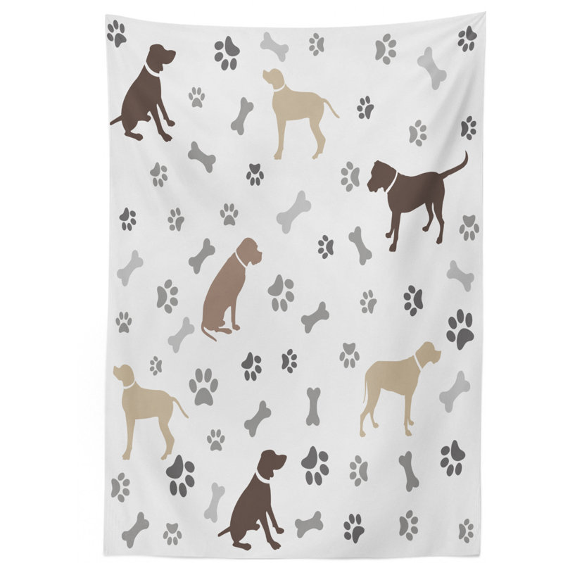 Geometric Tablecloth, 70" L x 52" W