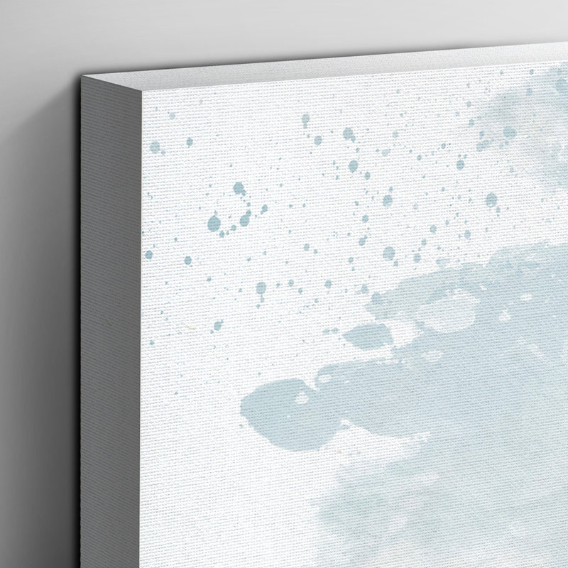 Surfer Surfboard Surfing Seascape - Wall Art, 50cm H x 76cm W, Wrapped Canvas