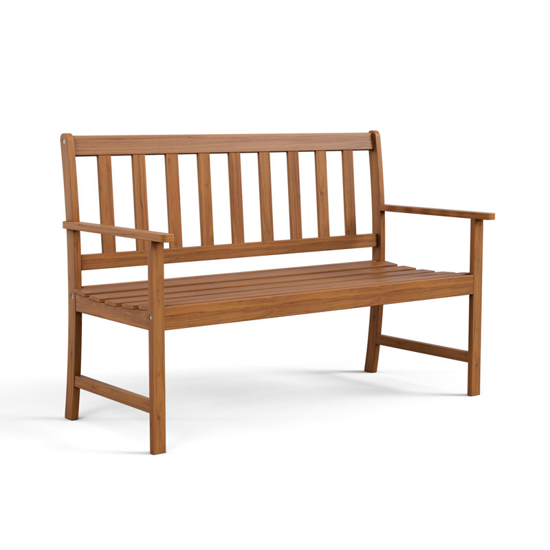 47.5-Inch Wide Outdoor Bench