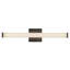 Geri 24-in Black dimmable LED Wall Sconce-635780408