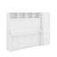 Grand lit escamotable avec placard et tiroirs-1471441658