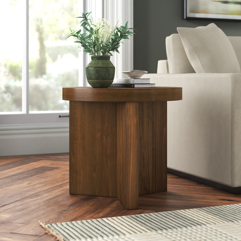 Ceri Solid Wood End Table