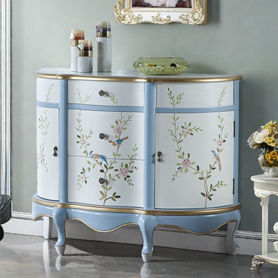 Buffet décoratif européen peint à la main