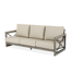 Marindo Patio 81" Aluminum Sofa With Sunbrella Cushions