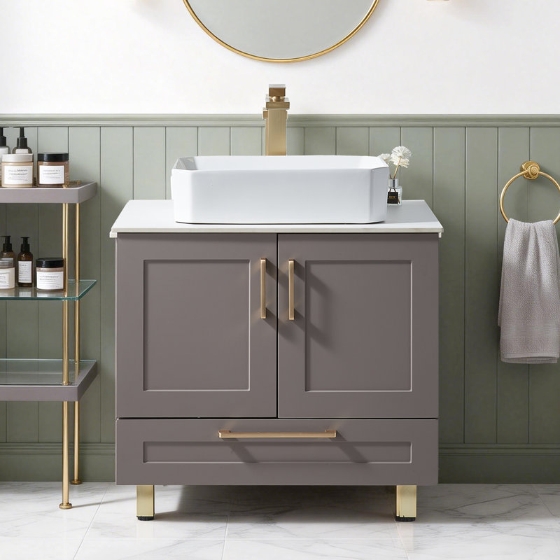 Ensemble de meuble-lavabo simple 30 po Kearna, null