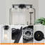 Luminaire de meuble-lavabo moderne 24 po à 4 lumières 24 po, applique murale industrielle avec abat-jour en verre transparent pour miroir, salle de bain, chambre à coucher et couloir (sans ampoules)-277700750-277700753-277700743