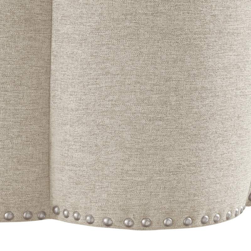 Repose-pieds 25 po Beige, Beige
