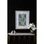 Décoration murale florale 24 po x 32 po - Cadre doré luxueux, impressions florales multicolores pour des œuvres d'art à domicile, photos de luxe, chambre à coucher et vestibule