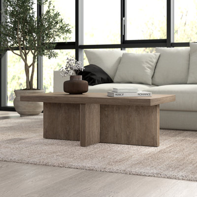 Aday Pedestal Coffee Table