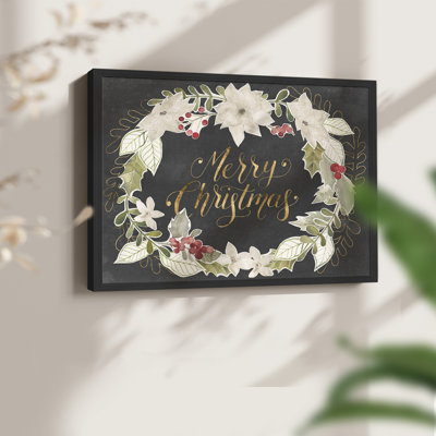 Gilded Christmas Collection A - Reproduction encadrée - Restickable