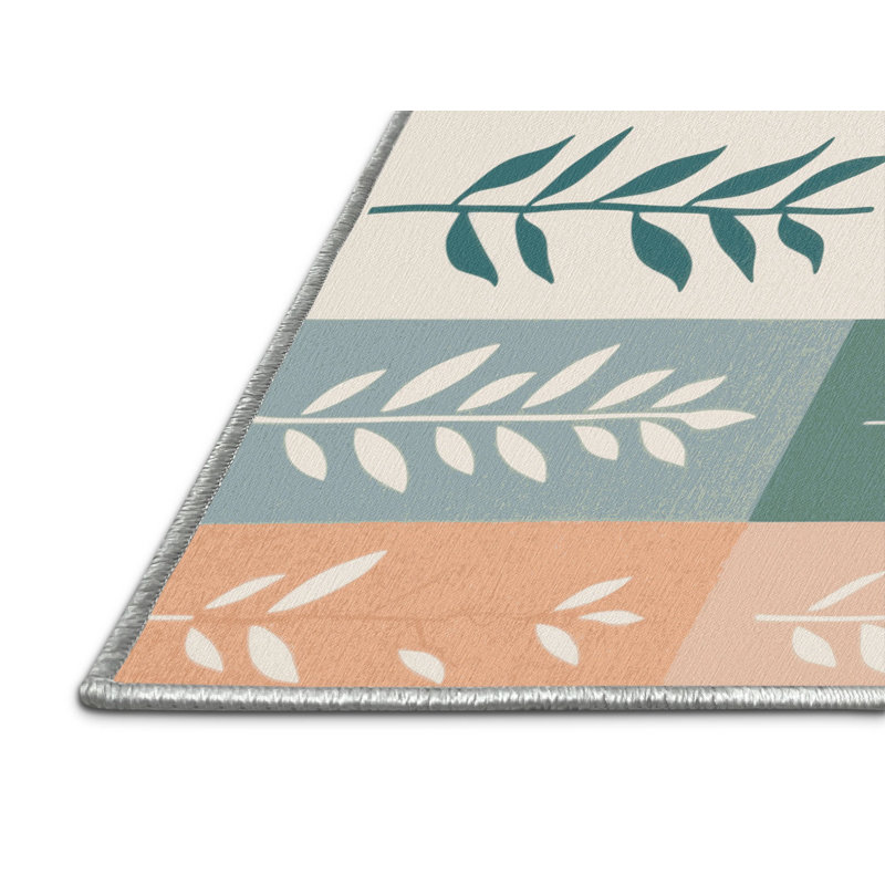 Forest Mosaic Rug, Square 8'