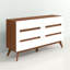 Delaney 142cm W 6 - Drawer Chest of Drawers