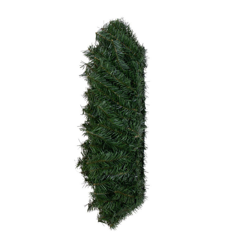 Artificial Canadian Pine Wreath Unlit, 60" H x 60" W x 5" D