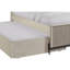 Lit gigogne double Taupe