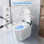 Dual-Flush Elongated Bidet Toilet (Seat Included)-96602111