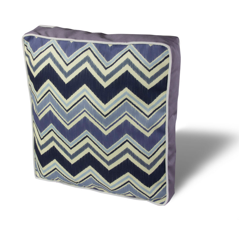 Coussin carré de qualité supérieure, 16,5 x 16,5 pouces, 50% coton / 50% polyester | Lavable et repassable avec fermeture à glissière dissimulée | Rembourrage en silicone pour un confort ultime | Housse amovible, parfaite pour la décoration intéri