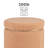 Thurleigh Round Sherpa Ottoman with Storage-346588352
