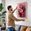 Pink Blooms Unified Botanical - Wrapped Canvas-1884987597-1884987592