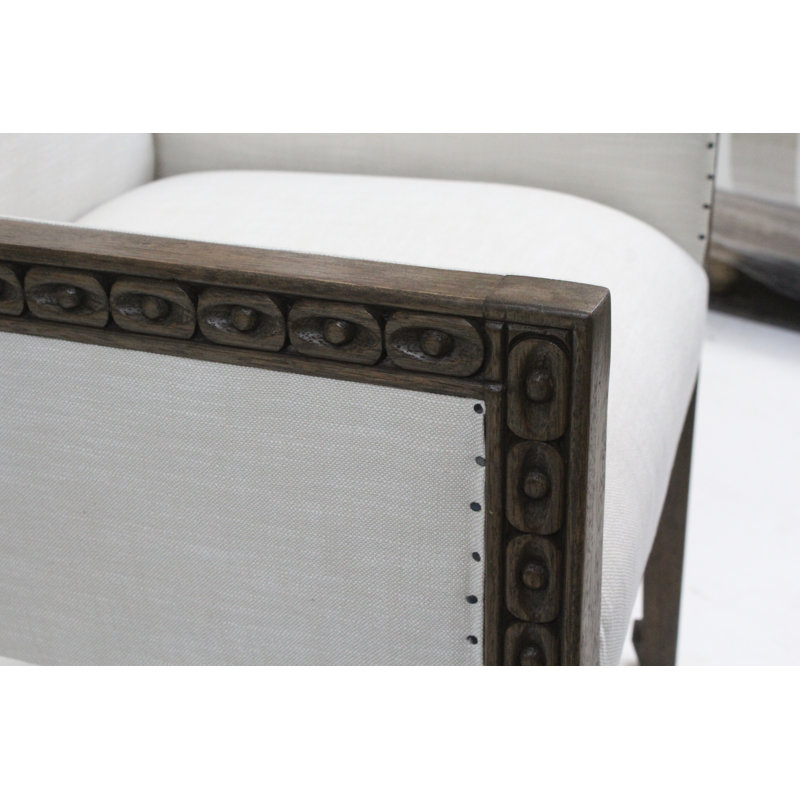 Upholstered Wingback Chair