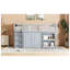 Twin Loft Bed With Storage Cabinet, Drawer And Shelf Cabinet And Pulling-Out Desk-1561335491