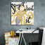 Toile épique Graffiti «Pasta Italiana 9» par Farida Zaman, 26 po x 26 po-117540727