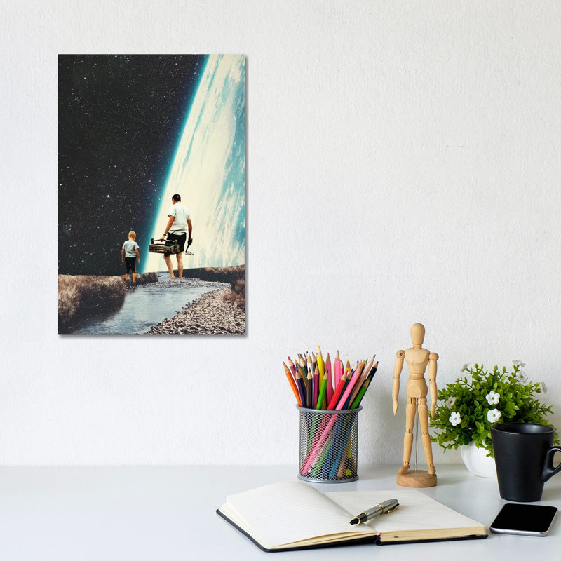 We Will Always Come Back Here by Frank Moth - Wrapped Canvas Print, 30.48cm H x 20.32cm W x 2cm D
