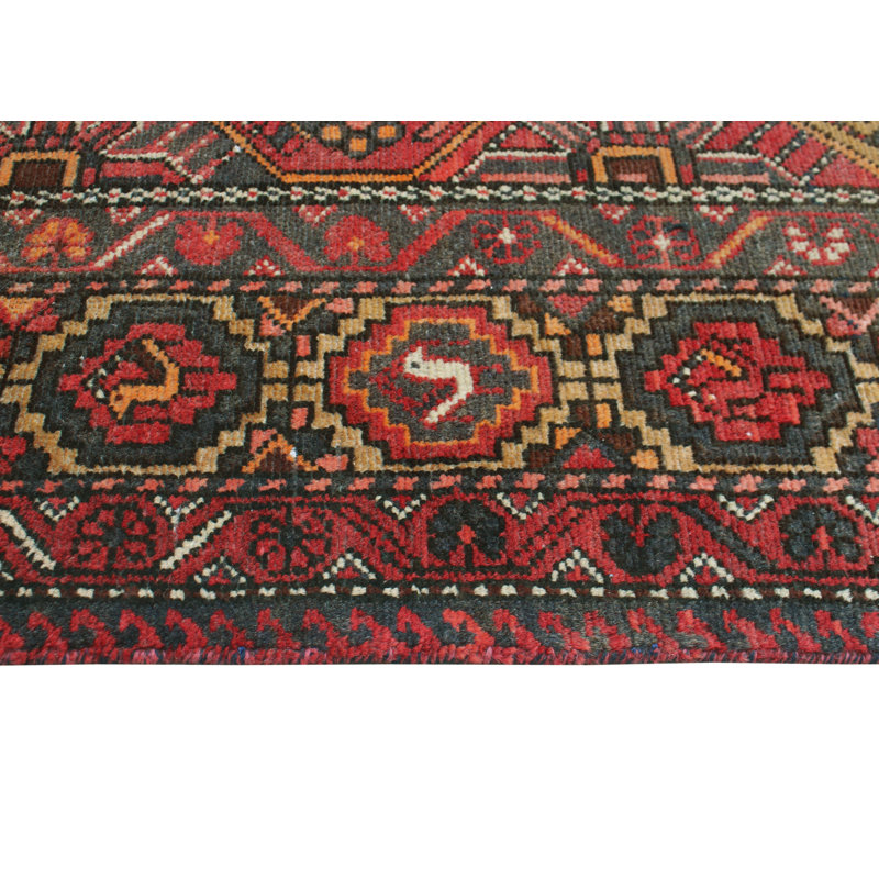 Gonneke One-of-a-Kind 6'11" X 9'11" 1980s Wool Area Rug