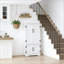 Armoire de cuisine autoportante, armoire de maison de ferme, armoire de rangement décorative