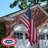 Double Sided 36 in. H x 60 in. W Polyester Independence Day House Flag