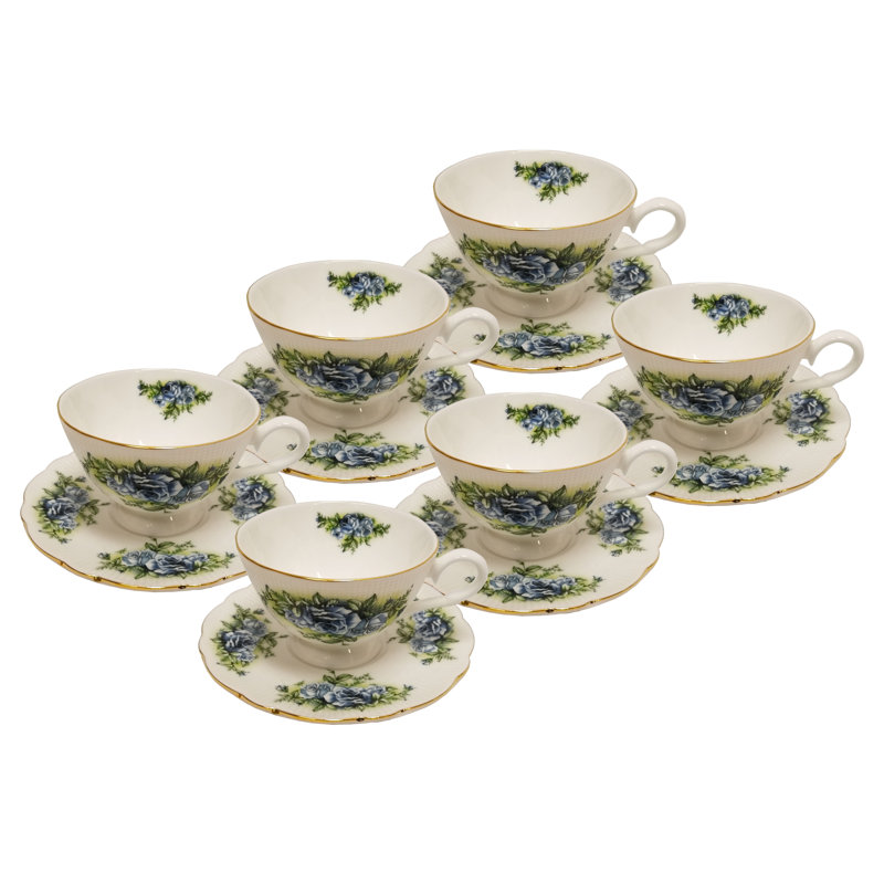 Luella Bone China Teacup and Saucer