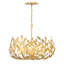 Lustre blanc mat 5 lumières Aumiller-938919832