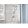 Moen Eva Posi-Temp Shower Trim Kit with Rainshower, Valve Required