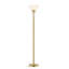 Lampe sur pied Eiland en laiton-135318484