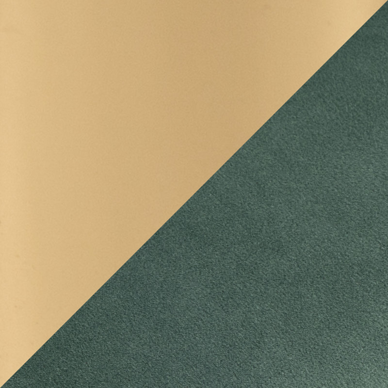 Braylee Swivel Accent Chair, Green Velvet, Gold