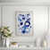 Blue Circle Study IV Print by Fuchs