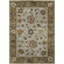 Tapis Oushak traditionnel en laine touffeté à la main crème, brun olive et rouille Bartz Authentic-19940052