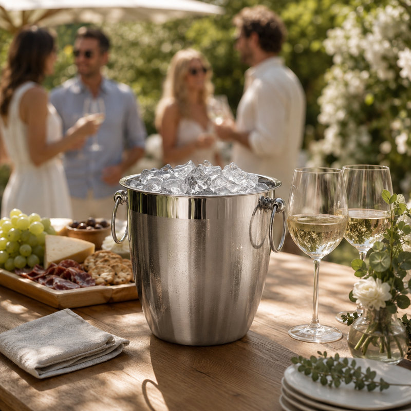 Stainless Steel Ice Bucket (3 lt)