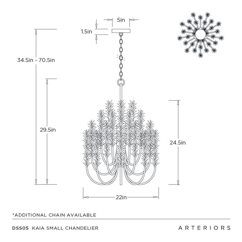 Kaia Small Chandelier