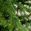 Arbre de Noël artificiel épinette 15 pi avec 1500 lumières DEL blanc chaud multicolores et 9 fonctions d'éclairage avec télécommande et minuterie