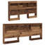 Storage Headboard Concrete 160 Cm Engineered Wood-339958439
