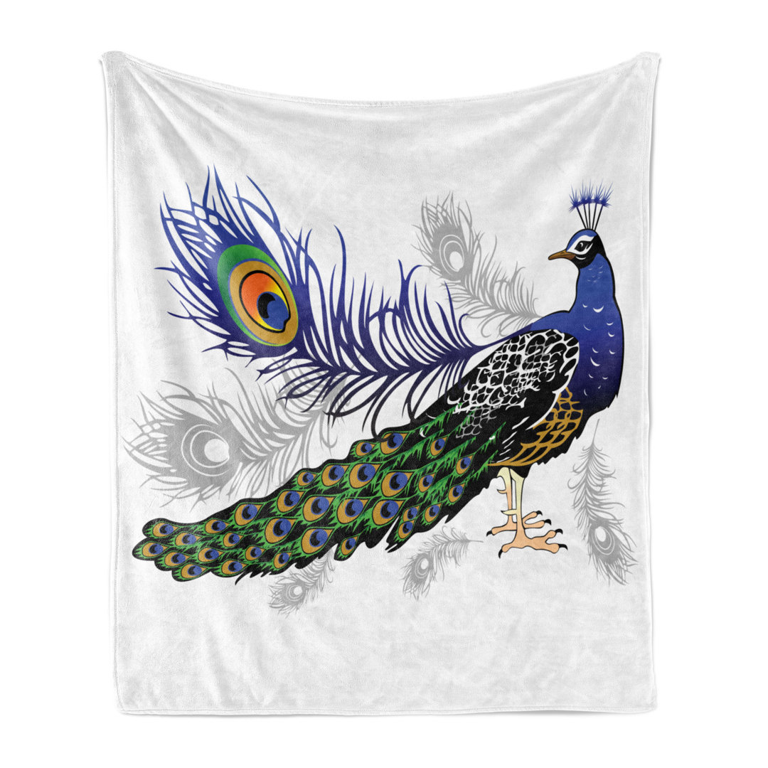 Kuscheldecke Peacock